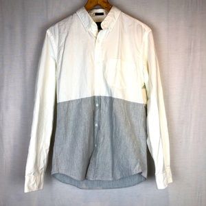 J.CREW men’s OXFORD button down slim fit medium